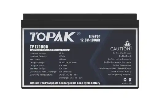 ዛሬ በ12V 100Ah ሞዴል B LiFePO4 ባትሪ ላይ ምርጥ ቅናሾች